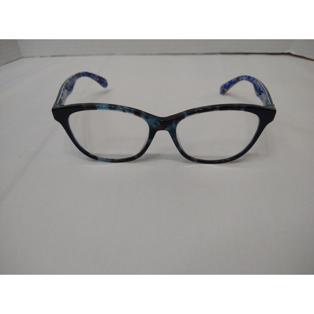 FRAMES ONLY Kate Spade Slightly UNEVEN Eyeglasses Blue & Tortoise Shell